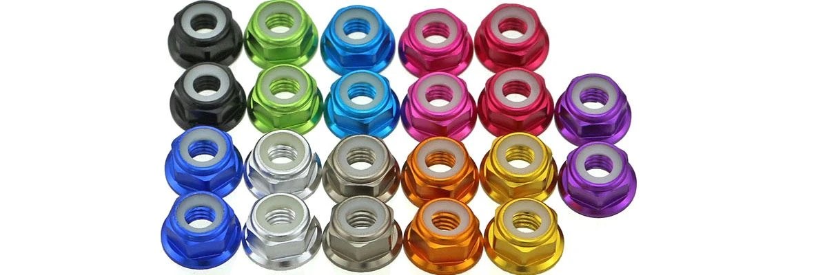 titanium nylon lock nut