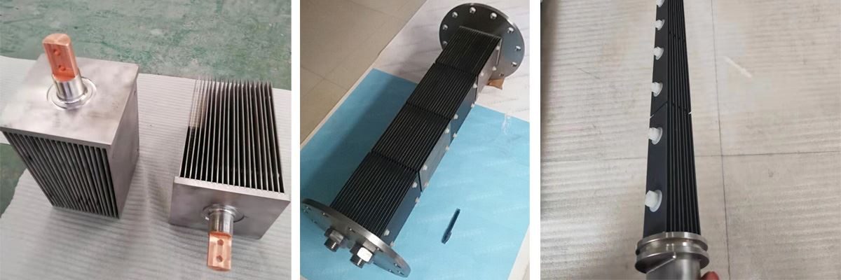 DSA coated Electrolysis of seawater to produce chlorine